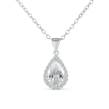 Silver Drop Necklace - Silver Necklace Women - Women’s Necklace Necklace Brother & Sisters
